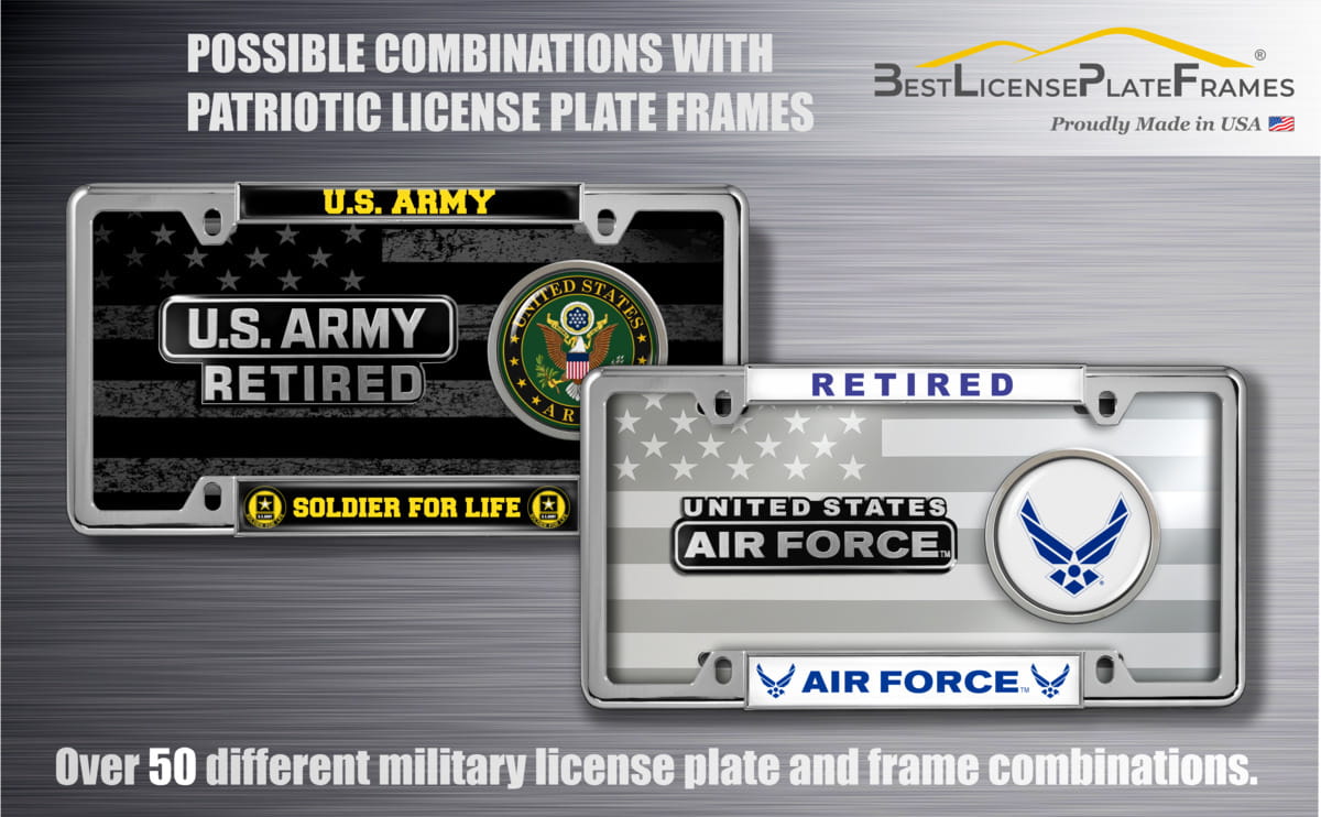 U.S. Army - Stainless Steel Car License Plate U.S. Army - Stainless Steel Car License Plate